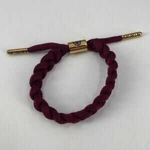 Rastaclat burgundy Zion braided bracelet